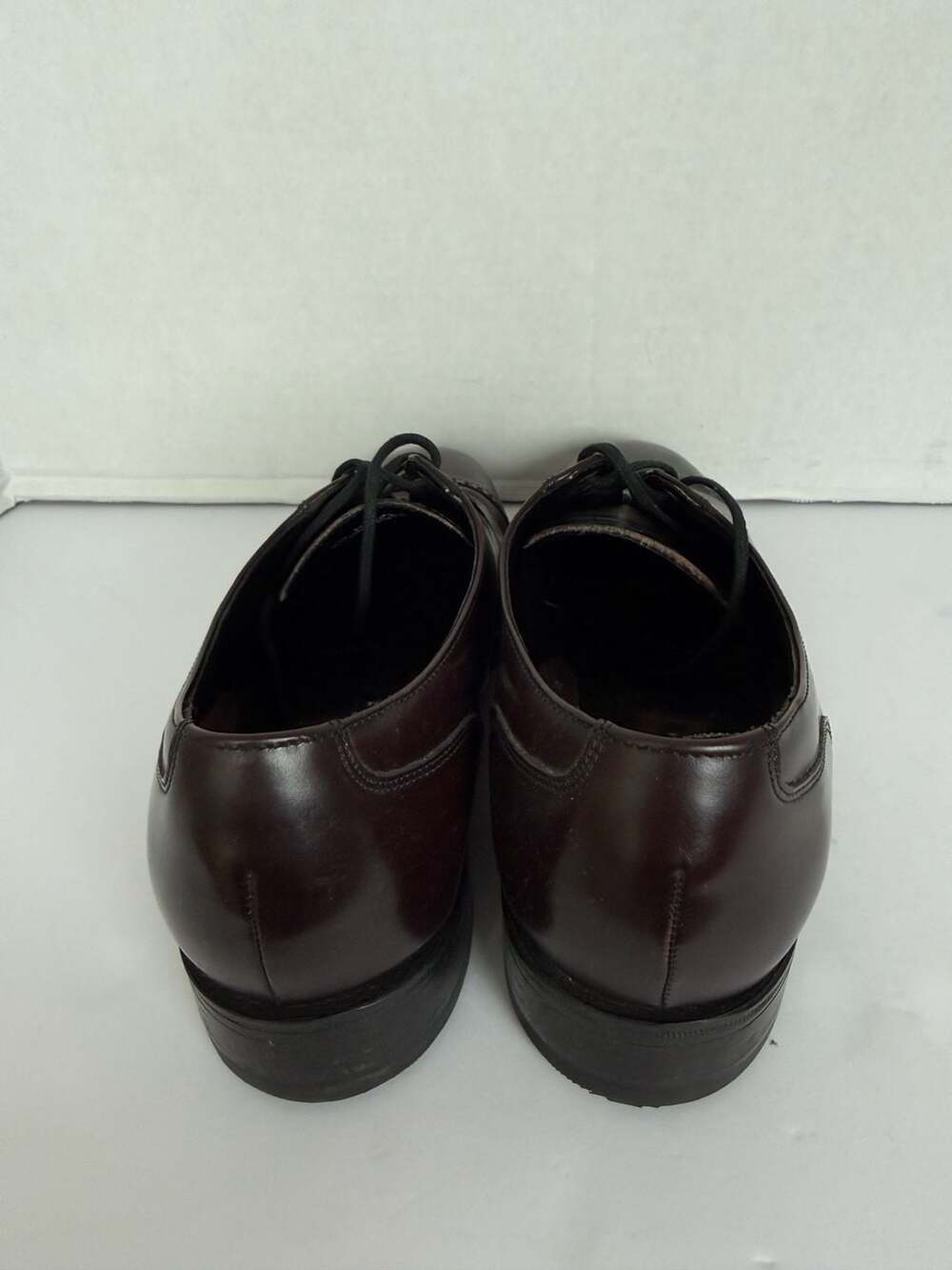 Florsheim Lexington Burgundy Leather Cap Toe Oxford Dress Shoes - Picture 6 of 7